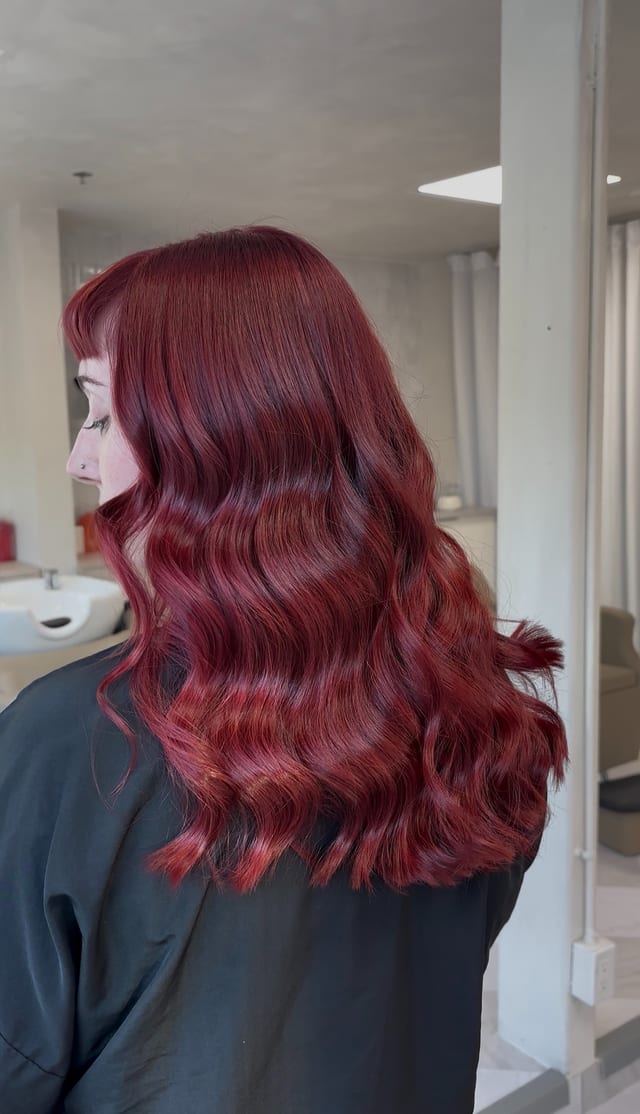 Ruby Waves, lived-in color